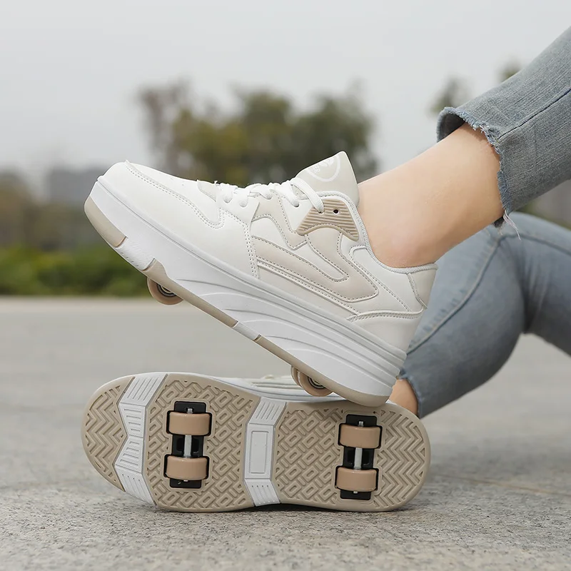 Running Shoes - Pattini a rotelle per bambini, scarpe