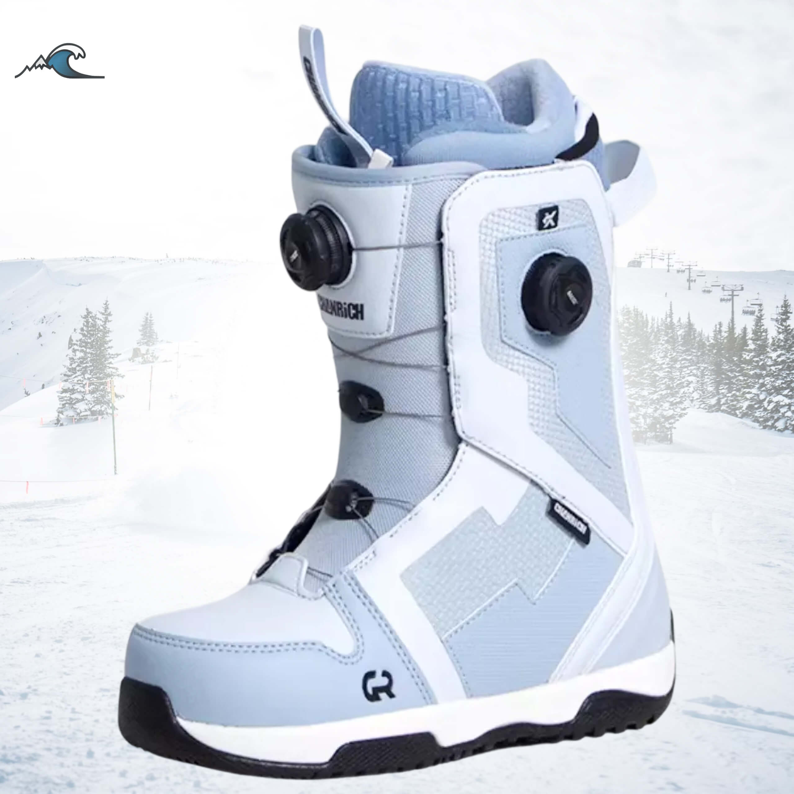 Boots - Stivali da snowboard freestyle impermeabili, antivento,
