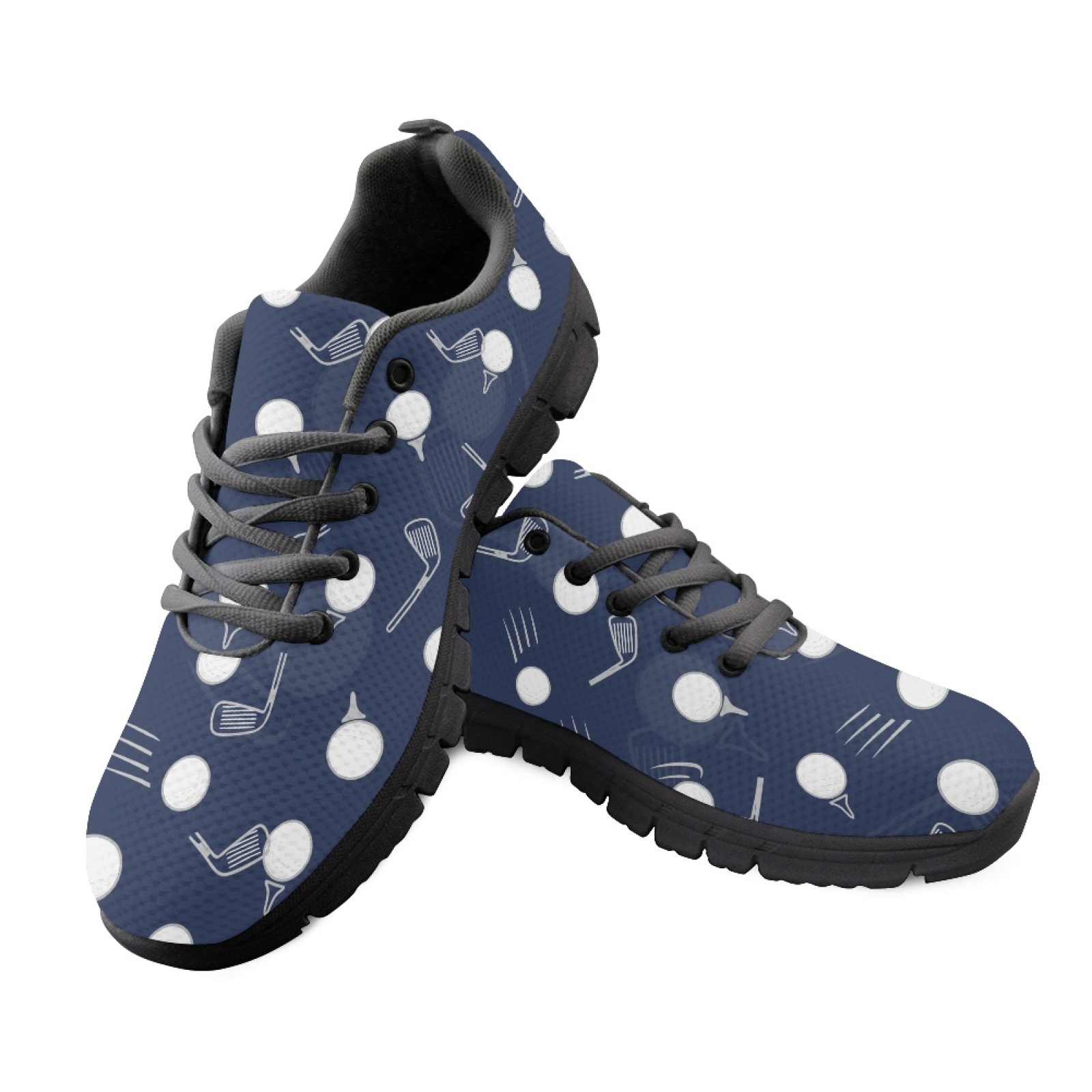 Breathable Mesh Athletic Shoes - Scarpe sportive da donna con stampa
