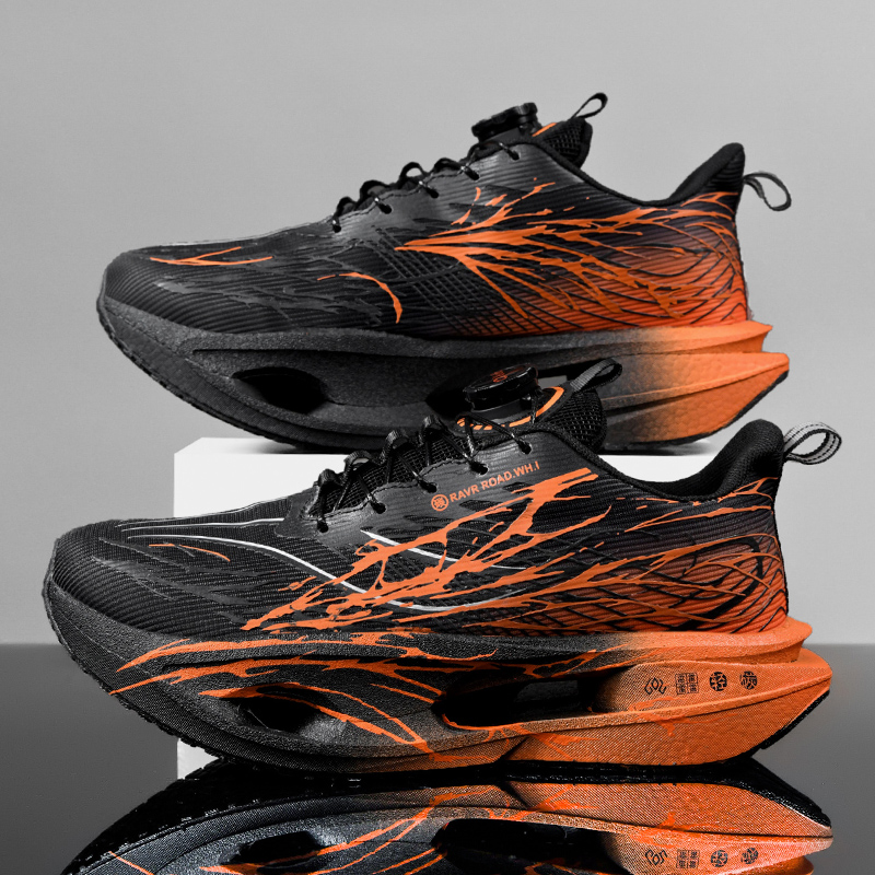 Carbon Plate Marathon Racing Shoes - Sneakers da Uomo con Piastra in